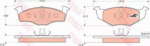 RIDER RD.3323.DB1274 - Тормозные колодки, дисковые, комплект autospares.lv