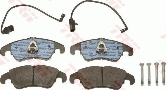 TRW GDB1768 - Тормозные колодки, дисковые, комплект autospares.lv