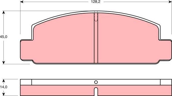 ABEX ABP371 - Тормозные колодки, дисковые, комплект autospares.lv