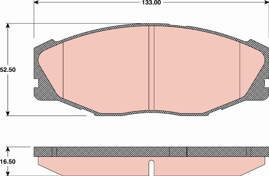 TRW GDB3118 - Тормозные колодки, дисковые, комплект autospares.lv