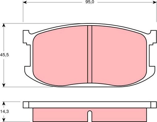 Valeo 168418 - Тормозные колодки, дисковые, комплект autospares.lv