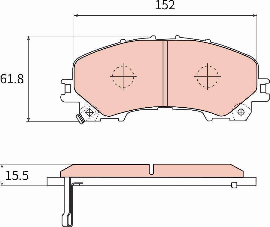 TRW GDB7985 - Тормозные колодки, дисковые, комплект autospares.lv