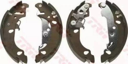 Alpha Brakes HST-FR-052 - Комплект тормозных колодок, барабанные autospares.lv