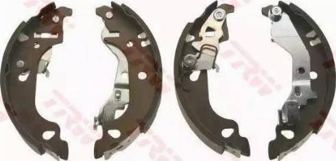 Alpha Brakes HST-FT-018 - Комплект тормозных колодок, барабанные autospares.lv