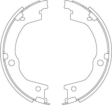 TRW GS8829 - Комплект тормозов, ручник, парковка autospares.lv