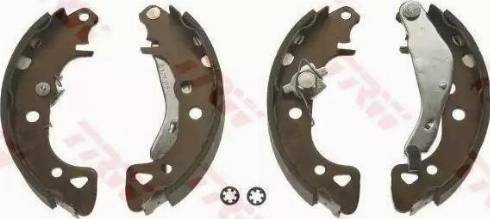 Alpha Brakes HST-PE-006 - Комплект тормозных колодок, барабанные autospares.lv