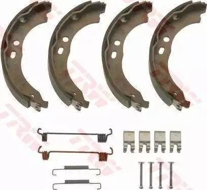 Alpha Brakes HST-CT-018 - Комплект тормозов, ручник, парковка autospares.lv