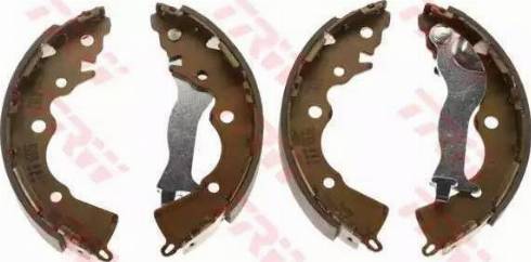 Sangsin Brake SA153 - Комплект тормозных колодок, барабанные autospares.lv