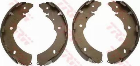 Alpha Brakes HST-MS-060 - Комплект тормозных колодок, барабанные autospares.lv