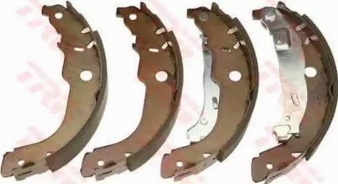 Alpha Brakes HST-PE-033 - Комплект тормозных колодок, барабанные autospares.lv