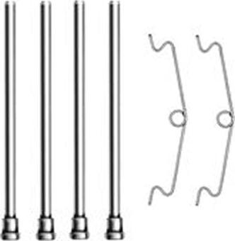 TRW PFK353 - Комплектующие для колодок дискового тормоза autospares.lv