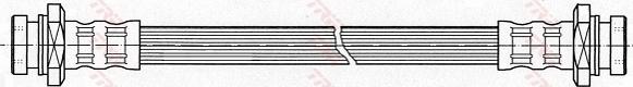 TRW PHA431 - Тормозной шланг autospares.lv