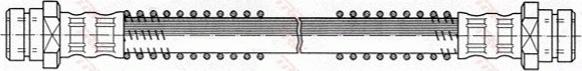 TRW PHA755 - Тормозной шланг autospares.lv