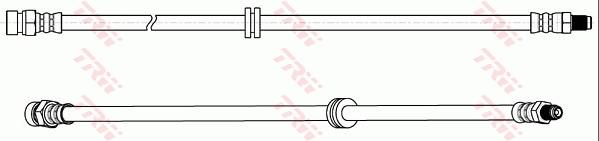 TRW PHB313 - Тормозной шланг autospares.lv