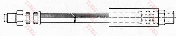 TRW PHB256 - Тормозной шланг autospares.lv