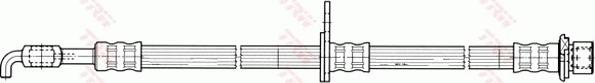 TRW PHD933 - Тормозной шланг autospares.lv