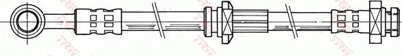 TRW PHD146 - Тормозной шланг autospares.lv