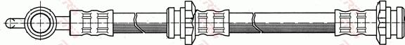 TRW PHD1028 - Тормозной шланг autospares.lv