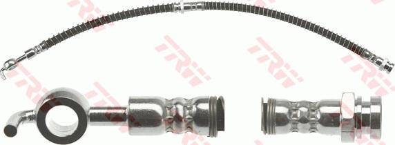 TRW PHD1187 - Тормозной шланг autospares.lv