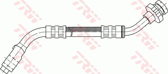 TRW PHD294 - Тормозной шланг autospares.lv