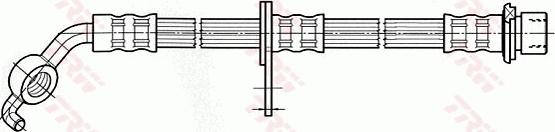 TRW PHD7062 - Тормозной шланг autospares.lv