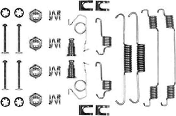 TRW SFK113 - Комплектующие, барабанный тормозной механизм autospares.lv