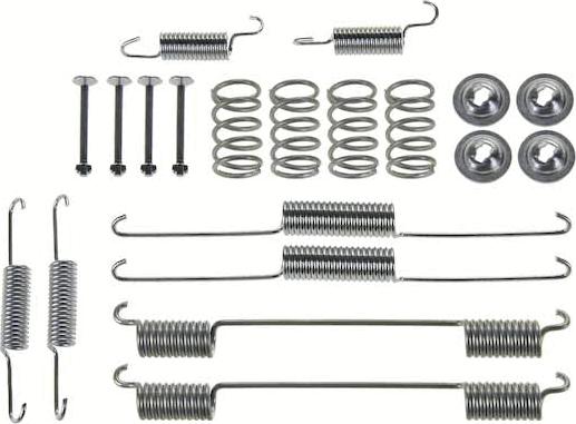 TRW SFK389 - Комплектующие, барабанный тормозной механизм autospares.lv