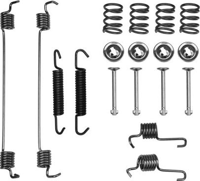 TRW SFK325 - Комплектующие, барабанный тормозной механизм autospares.lv