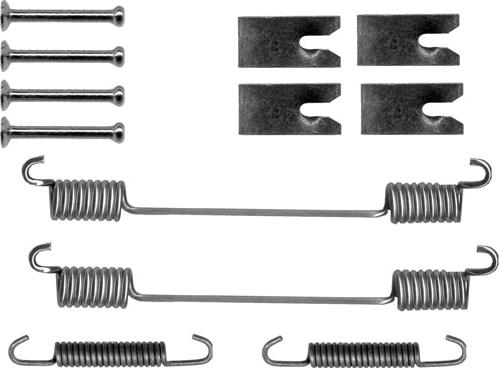 TRW SFK371 - Комплектующие, барабанный тормозной механизм autospares.lv