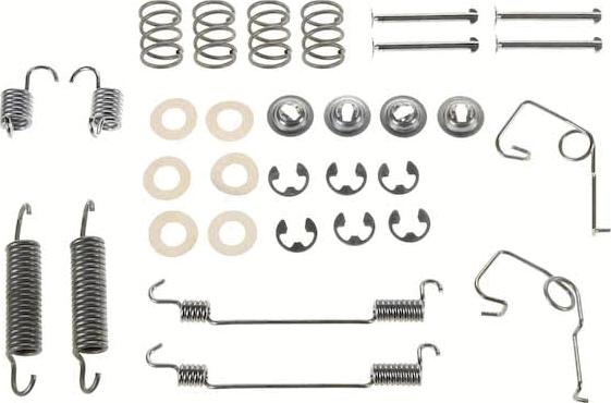 TRW SFK209 - Комплектующие, барабанный тормозной механизм autospares.lv