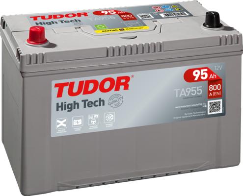 Tudor TA955 - Стартерная аккумуляторная батарея, АКБ autospares.lv