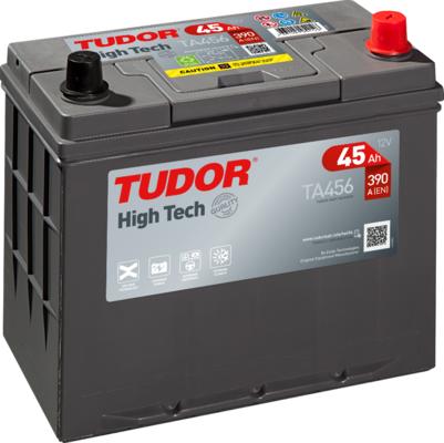 Tudor TA456 - Стартерная аккумуляторная батарея, АКБ autospares.lv