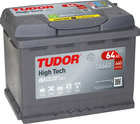 Tudor TA640 - Стартерная аккумуляторная батарея, АКБ autospares.lv