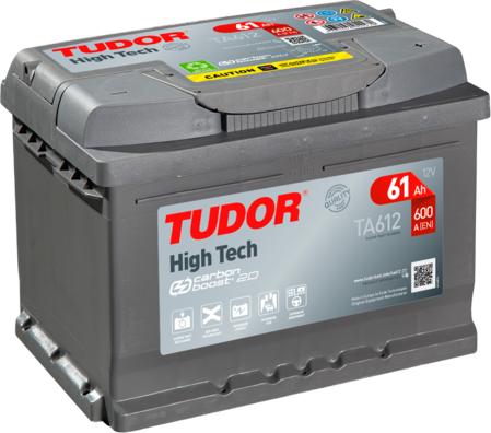 Tudor TA612 - Стартерная аккумуляторная батарея, АКБ autospares.lv