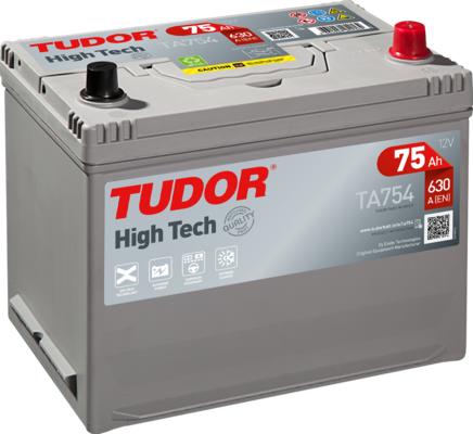 Tudor TA754 - Стартерная аккумуляторная батарея, АКБ autospares.lv