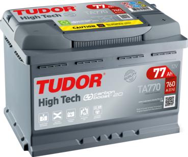 Tudor TA770 - Стартерная аккумуляторная батарея, АКБ autospares.lv