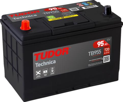 Tudor TB955 - Стартерная аккумуляторная батарея, АКБ autospares.lv