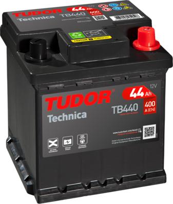 Tudor TB440 - Стартерная аккумуляторная батарея, АКБ autospares.lv