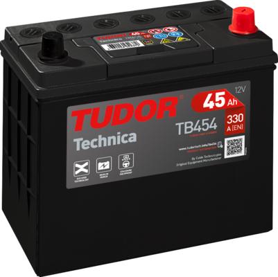 Tudor TB454 - Стартерная аккумуляторная батарея, АКБ autospares.lv