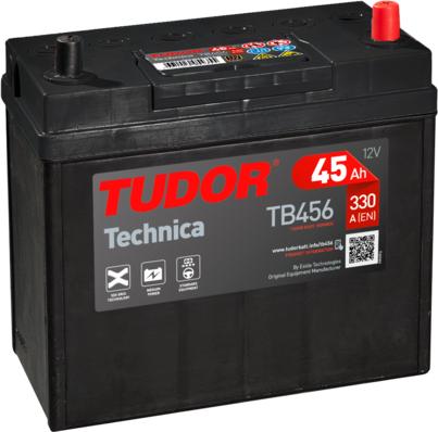 Tudor TB456 - Стартерная аккумуляторная батарея, АКБ autospares.lv
