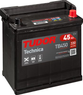 Tudor TB450 - Стартерная аккумуляторная батарея, АКБ autospares.lv