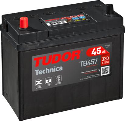 Tudor TB457 - Стартерная аккумуляторная батарея, АКБ autospares.lv