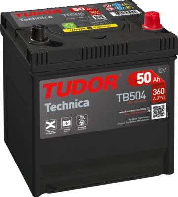 Tudor TB504 - Стартерная аккумуляторная батарея, АКБ autospares.lv