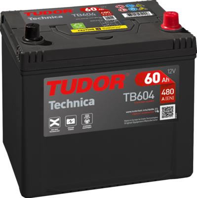 Tudor TB604 - Стартерная аккумуляторная батарея, АКБ autospares.lv