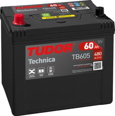 Tudor TB605 - Стартерная аккумуляторная батарея, АКБ autospares.lv
