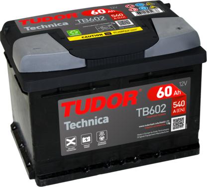 Tudor TB602 - Стартерная аккумуляторная батарея, АКБ autospares.lv