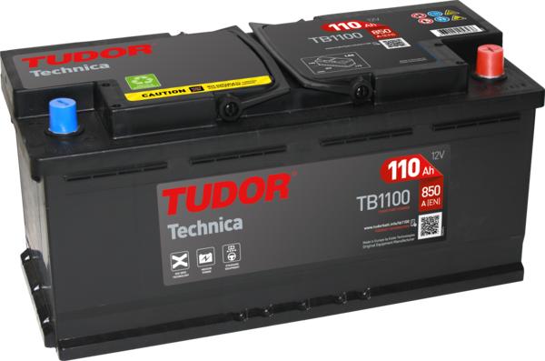 Tudor TB1100 - Стартерная аккумуляторная батарея, АКБ autospares.lv