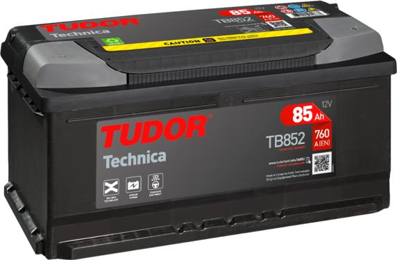 Tudor TB852 - Стартерная аккумуляторная батарея, АКБ autospares.lv