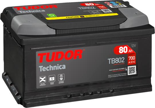 Tudor TB802 - Стартерная аккумуляторная батарея, АКБ autospares.lv