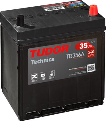 Tudor TB356A - Стартерная аккумуляторная батарея, АКБ autospares.lv